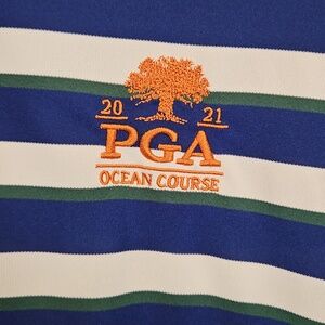 Polo Golf Ralph Lauren Striped Polo Size Large